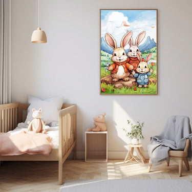 Rabbit on Canvas
